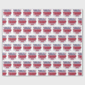 Trump 2020 Das große amerikanische Comeback Geschenkpapier (Flach)