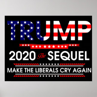 Trump 2020: Die Folge lässt die Liberalen wieder s Poster