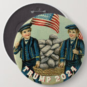 TRUMP 2020 - GEBÄUDE BUTTON (Vorne & Hinten)