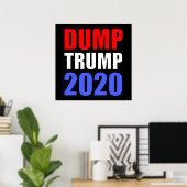 Trump 2020 gegen Trump Poster (Heimbüro)