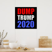Trump 2020 gegen Trump Poster (Küche)
