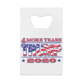 Trump 2020 geldbeutel flaschenöffner (Rückseite)