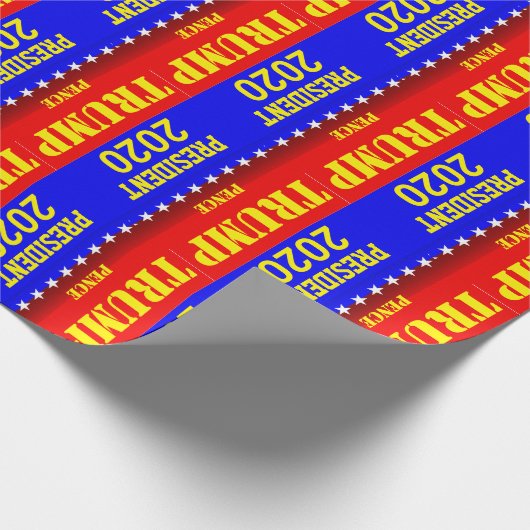 TRUMP 2020 GESCHENKPAPIER (Ecke)