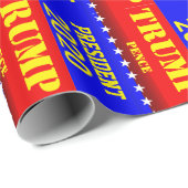 TRUMP 2020 GESCHENKPAPIER (Rolleneckpunkt)