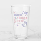 Trump 2020 Große Bierglas Tumbler Big Media (Rückseite)