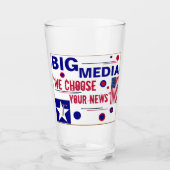 Trump 2020 Große Bierglas Tumbler Big Media (Vorderseite)