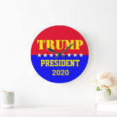 TRUMP 2020 GROßE WANDUHR (Zuhause)