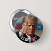Trump 2020 HMFIC Button (Vorne & Hinten)