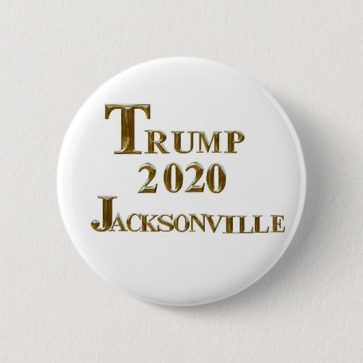 TRUMP 2020 JACKSONVILLE BUTTON (Vorderseite)