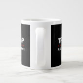 Trump 2020 Jumbo-Tasse (Rückseite)