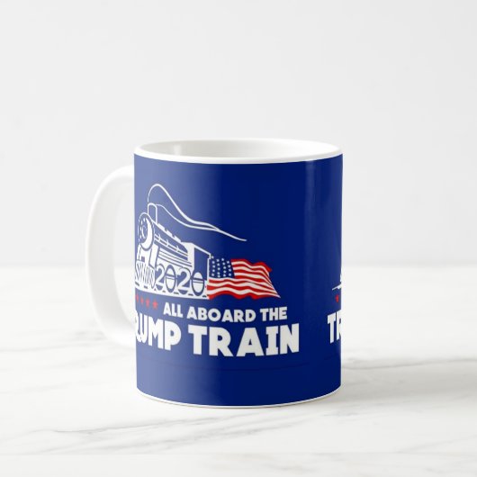 TRUMP 2020 KAFFEETASSE (Vorderseite Links)