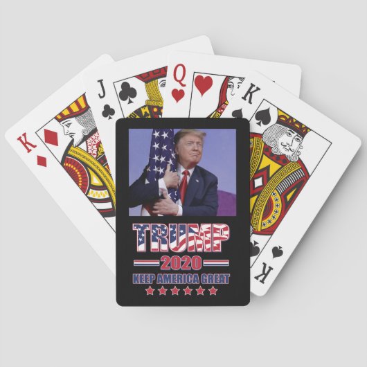 Trump 2020 Keep America Great Spielkarten (Rückseite)
