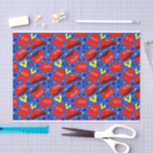 Trump 2020 MAGA Hat Pattern - Blue - Seidenpapier (Handwerk)