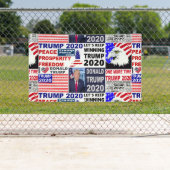 Trump 2020 Medley populär Banner (Insitu)