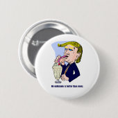 Trump 2020 - Mein Milchshake ist besser als deins Button (Vorne & Hinten)