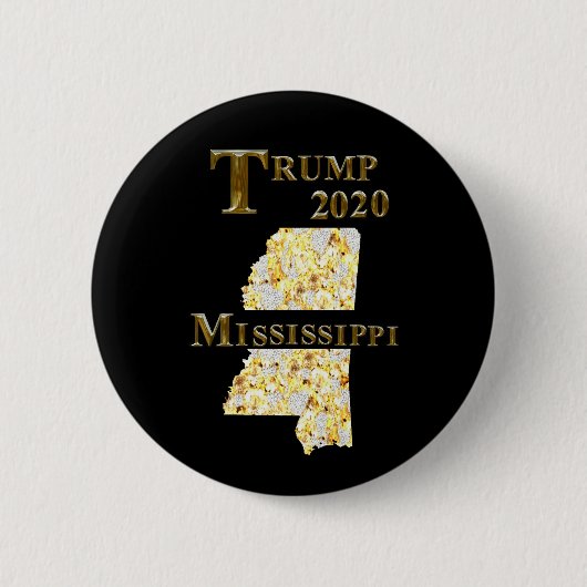 TRUMP 2020 MISSISSIPPI BUTTON (Vorderseite)