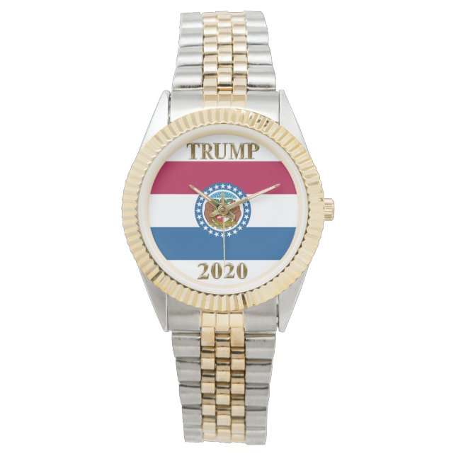 TRUMP 2020 MISSOURI-WATCH ARMBANDUHR (Vorderseite)