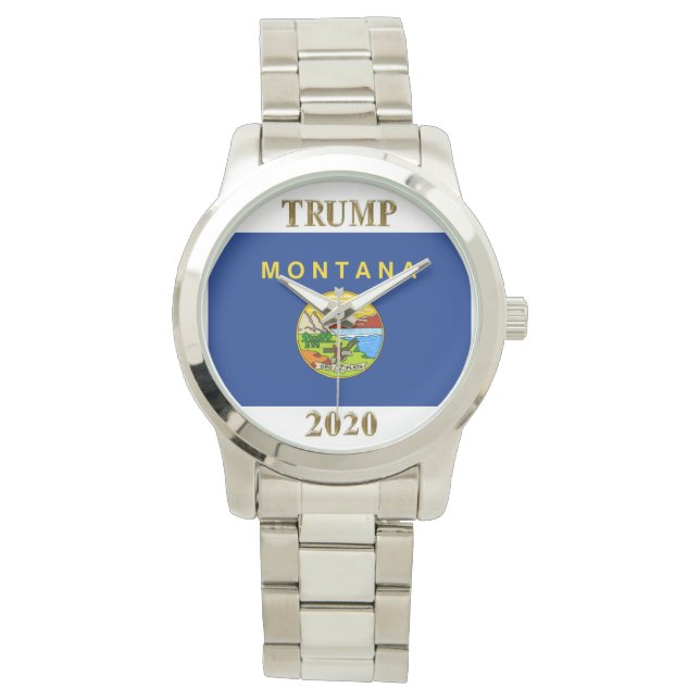 TRUMP 2020 MONTANA WATCH ARMBANDUHR (Vorderseite)