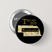TRUMP 2020 NEBRASKA BUTTON (Vorne & Hinten)