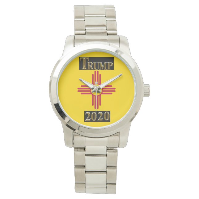 TRUMP 2020 NEUE MEXIKO-SUCHE ARMBANDUHR (Vorderseite)