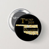 TRUMP 2020 OKLAHOMA BUTTON (Vorne & Hinten)