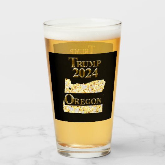 TRUMP 2020 OREGON GLAS (Vorne (Gefüllt))