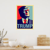 Trump 2020 poster (Küche)