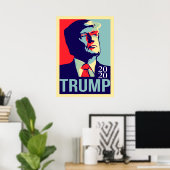 Trump 2020 poster (Heimbüro)