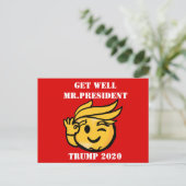 TRUMP 2020 POSTKARTE (Stehend Vorderseite)