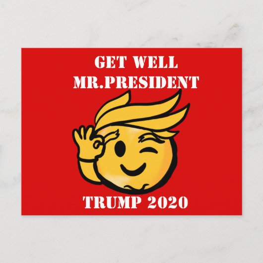 TRUMP 2020 POSTKARTE (Vorderseite)
