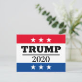 TRUMP 2020 POSTKARTE (Stehend Vorderseite)