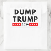 Trump-2020-Rechteck-Aufkleber Rechteckiger Aufkleber (Tasche)