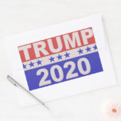 Trump 2020 rechteckiger aufkleber (Umschlag)