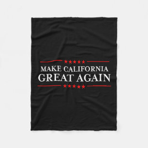 Trump 2020 Shirts Ltd - Make California Great Fleecedecke