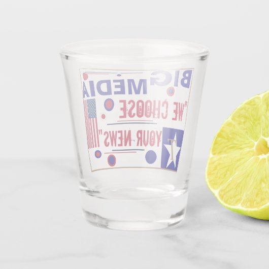 Trump 2020 Shot Glass Big Media Schnapsglas (Rückseite)