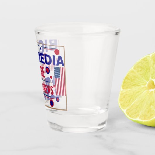 Trump 2020 Shot Glass Big Media Schnapsglas (Rechts)