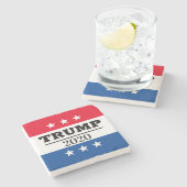 TRUMP 2020 STEINUNTERSETZER (Seitenansicht)