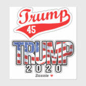Trump 2020 Stickers Decals Car Autoaufkleber Aufkleber (Blatt)