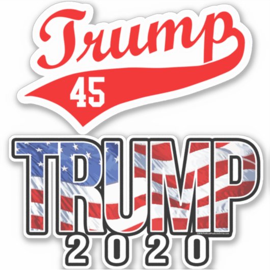 Trump 2020 Stickers Decals Car Autoaufkleber Aufkleber (Vorderseite)