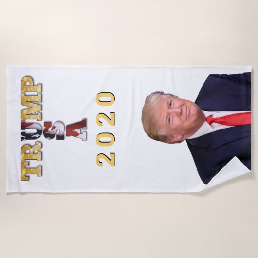 Trump 2020 strandtuch (Vorderseite)