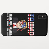 Trump 2020 The Sequel Case-Mate iPhone Hülle (Rückseite (Horizontal))