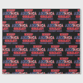 Trump 2020 Trump für Präsident Geschenkpapier (Flach)