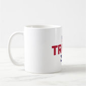 Trump 2020 US-Flag-Tasse Kaffeetasse (Links)