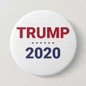 Trump 2020 (US-Wahl) Button (Vorderseite)