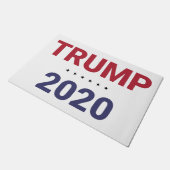 Trump 2020 (US-Wahl) Fußmatte (Schrägansicht)