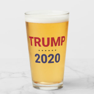 Trump 2020 (US-Wahl) Glas