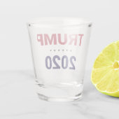 Trump 2020 (US-Wahl) Schnapsglas (Rückseite)