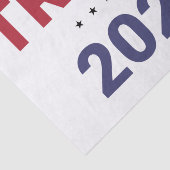 Trump 2020 (US-Wahl) Seidenpapier (Ausschnitt)