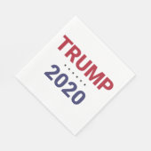 Trump 2020 (US-Wahl) Serviette (Ecke)