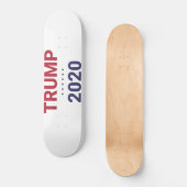 Trump 2020 (US-Wahl) Skateboard (Vorderseite)